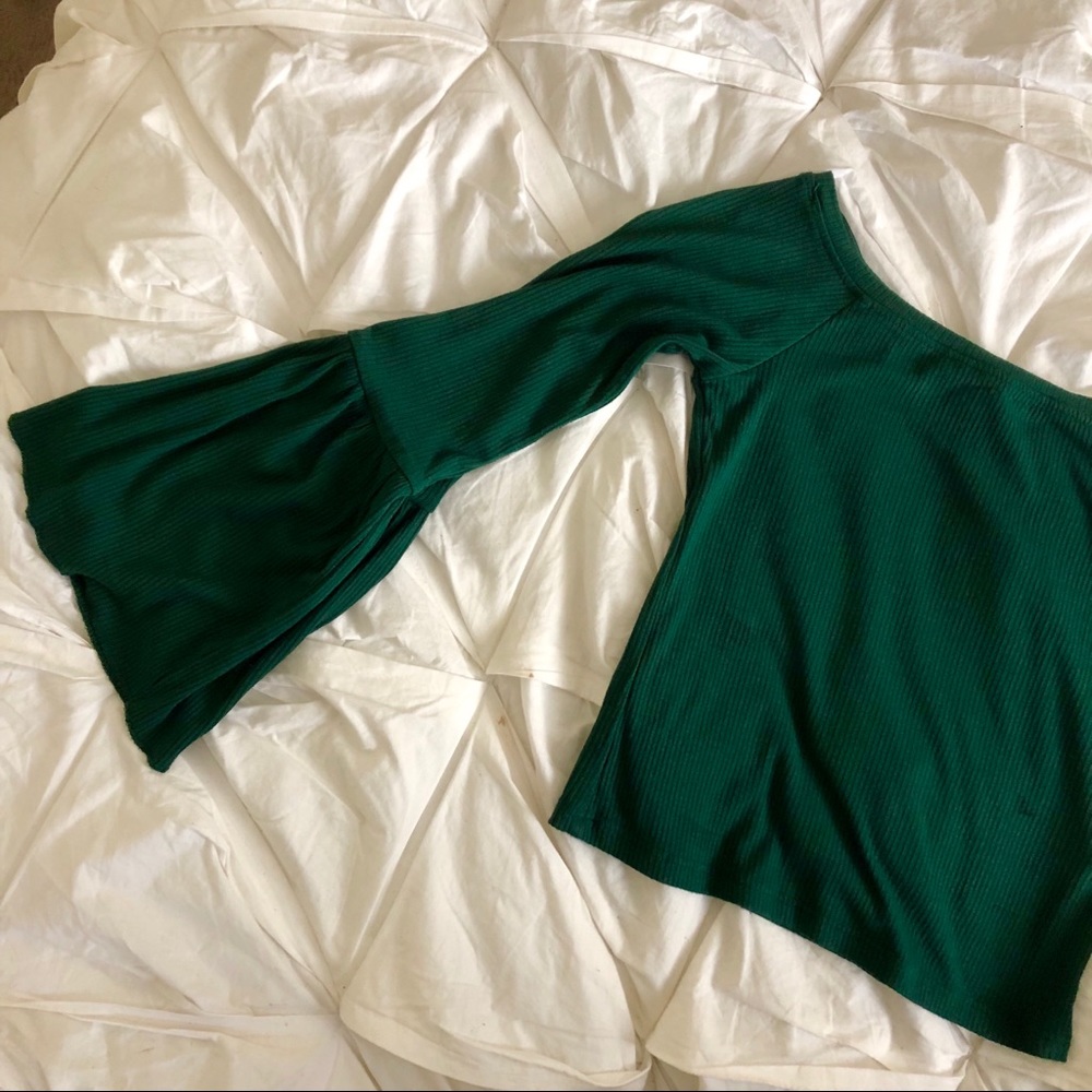 TOPSHOP Emerald Green Blouse 💚💚